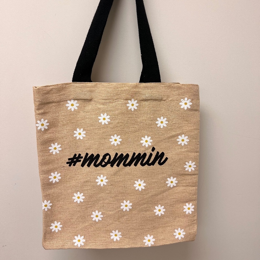 #mommin Daisy Tweed Bag